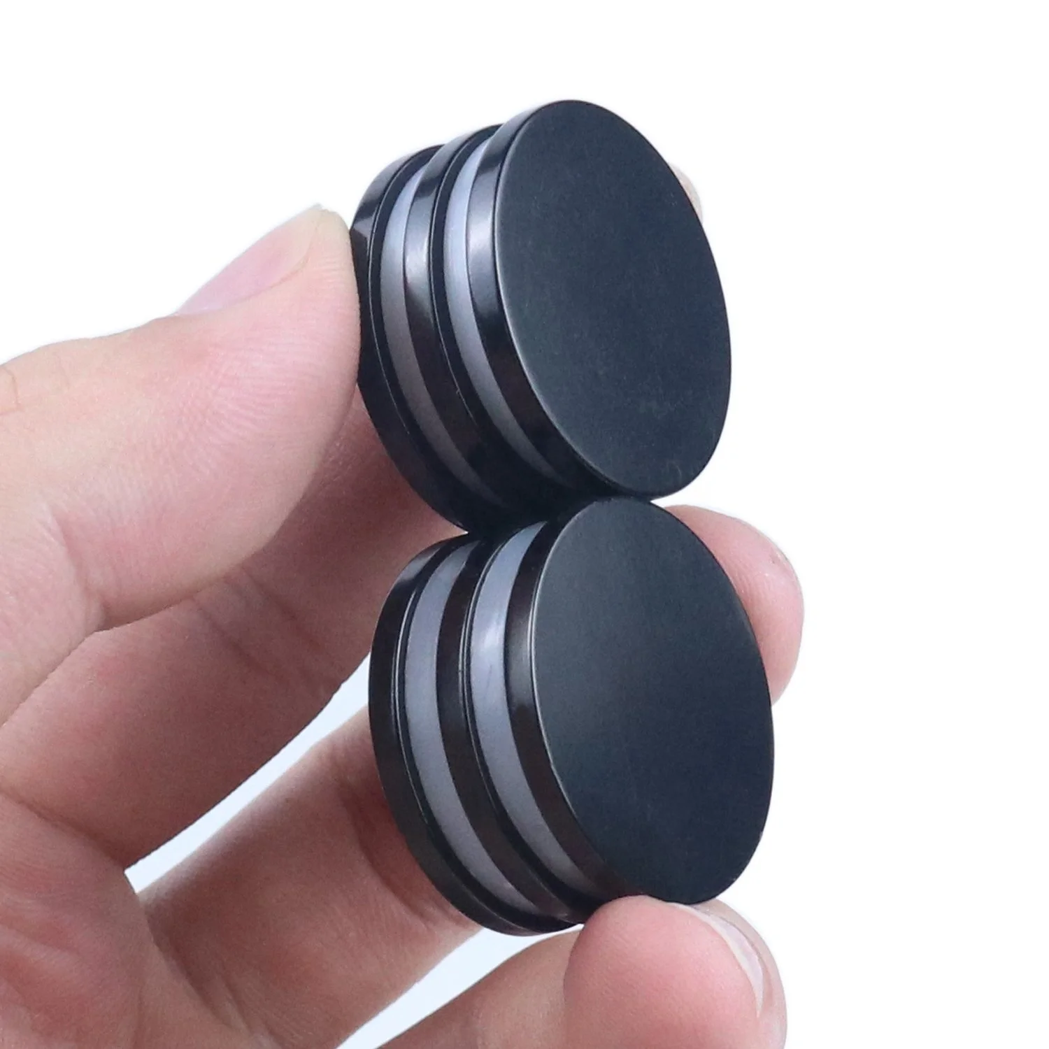 Neodymium super strong disc magnet black epoxy coated neodymium magnets