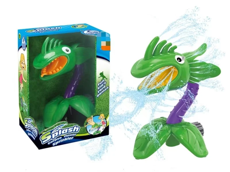 2024 Best Seller Outdoor Sunflower Water Spray Toy Rotatable For Yard Kids Shower Splashing Bath Toy Water Spray Baby Toys