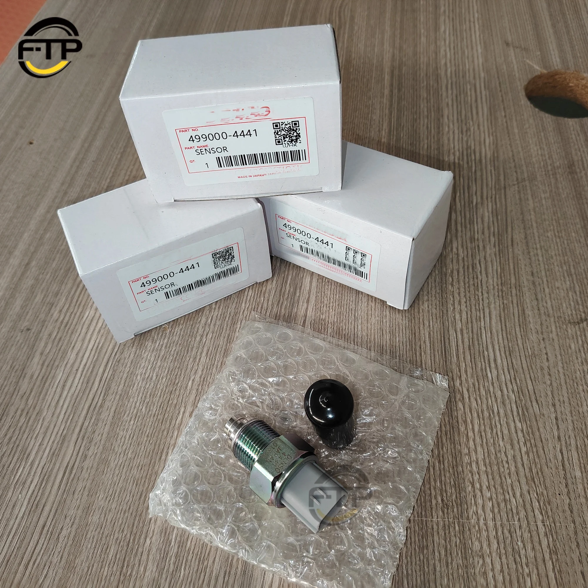 Hot Sale PC400 PC400-8 Excavator SA6D140 SAA6D125 Engine Spare Parts Common Rail Fuel Pressure Sensor 499000-4441 ND499000-4441