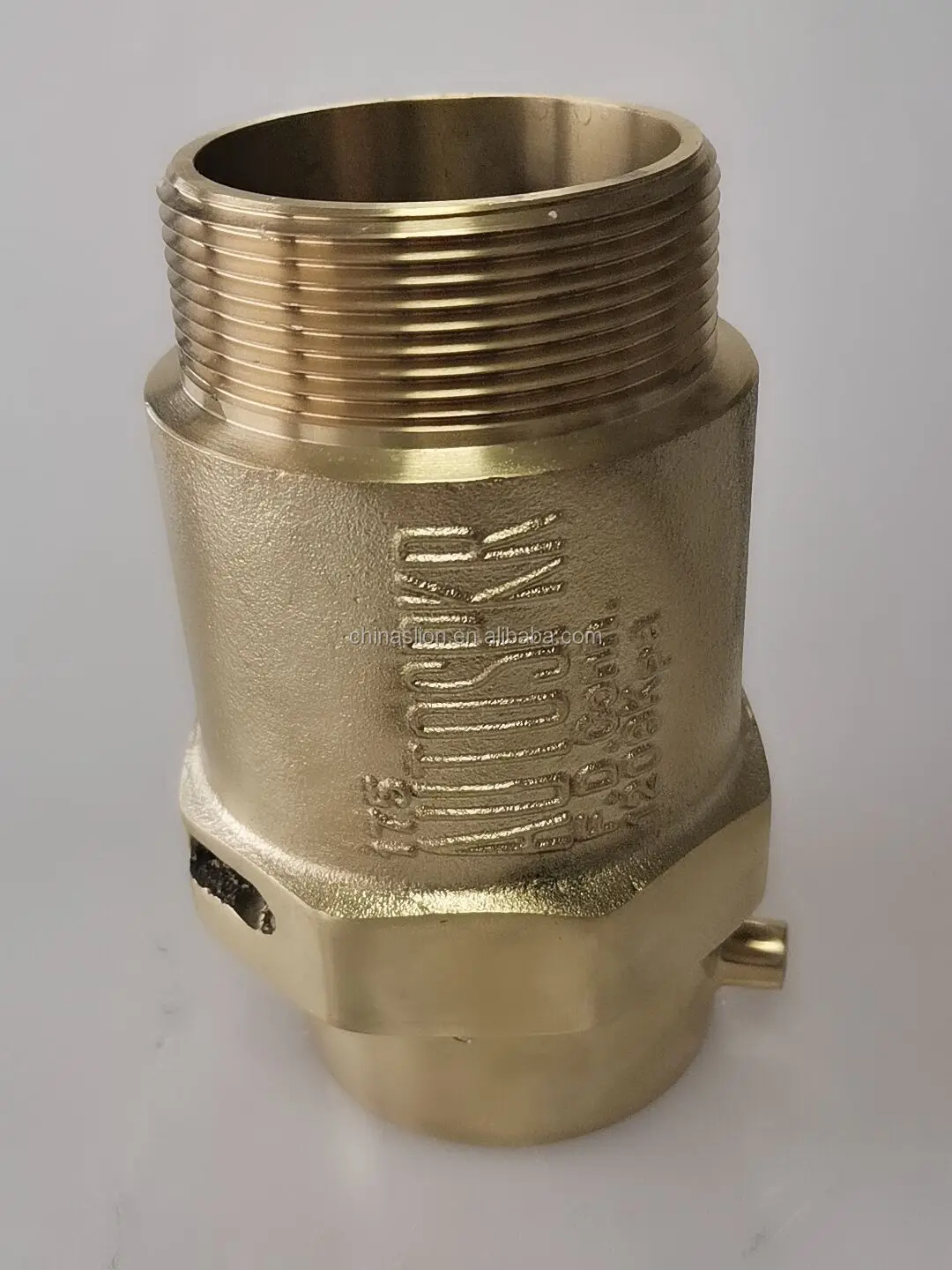 Factory price 5 years warranty  Brass 3' Female x 2 1/2' many sizes OEM  Hose Thread cast  firefighting equipment check snoot