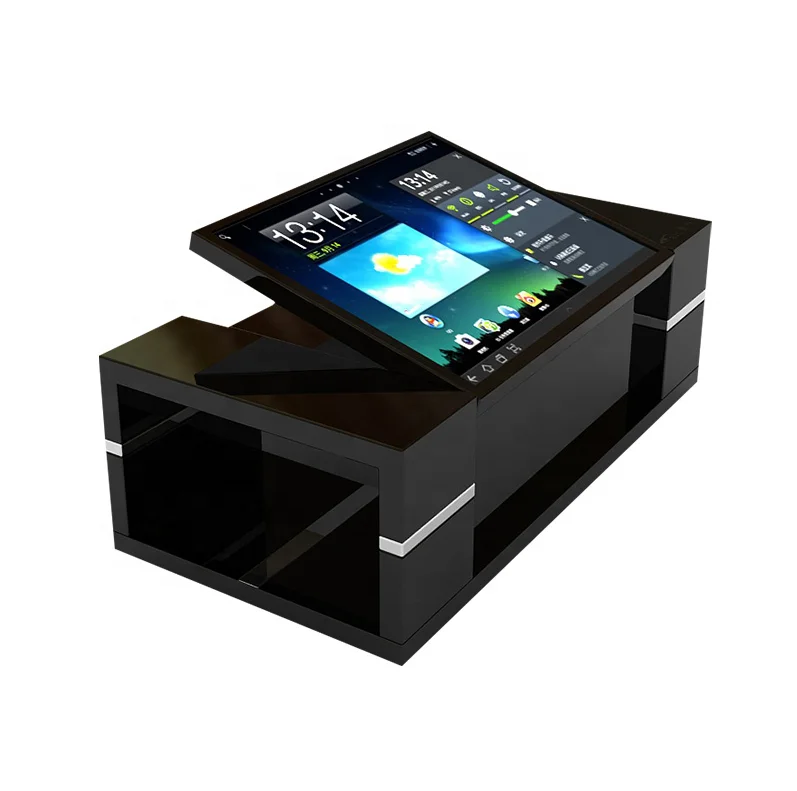 
43 inch 1080P LCD table interactive smart touch screen indoor coffee table for restaurant office home smart furniture game desk 