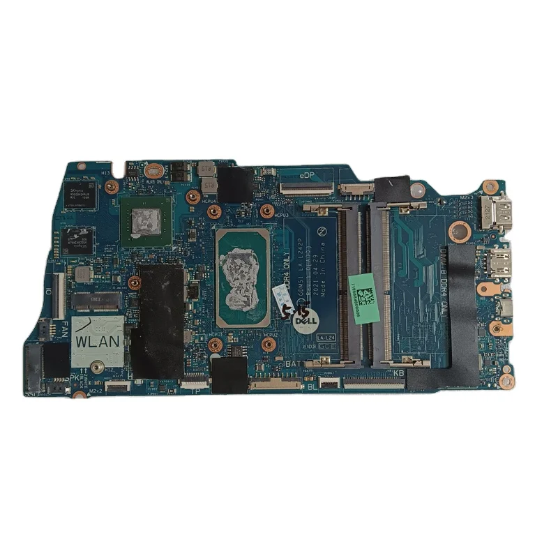 Used Laptop Motherboard Replacement For Dell inspiron 3511 LA-L241P