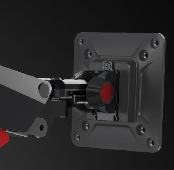 Hot Sale LED Light Gaming Monitor Mount Arm Jonoffice Factory