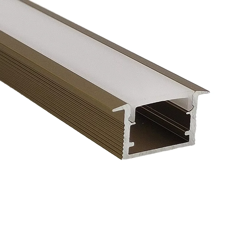 15*10 embedded LED aluminum custom cabinet wardrobe LED strip light aluminum cabinet channel