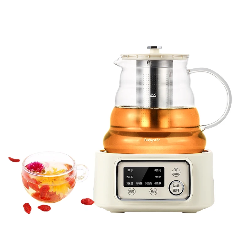 Popular electric kettle 1.2-litre super fast cooking electric kettle, glass electric kettle household kitchen appliances