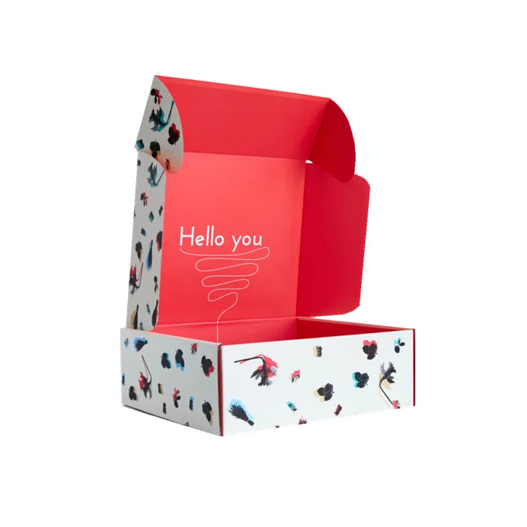 Wholesale custom paper printing luxury I love you mom boxes for flower