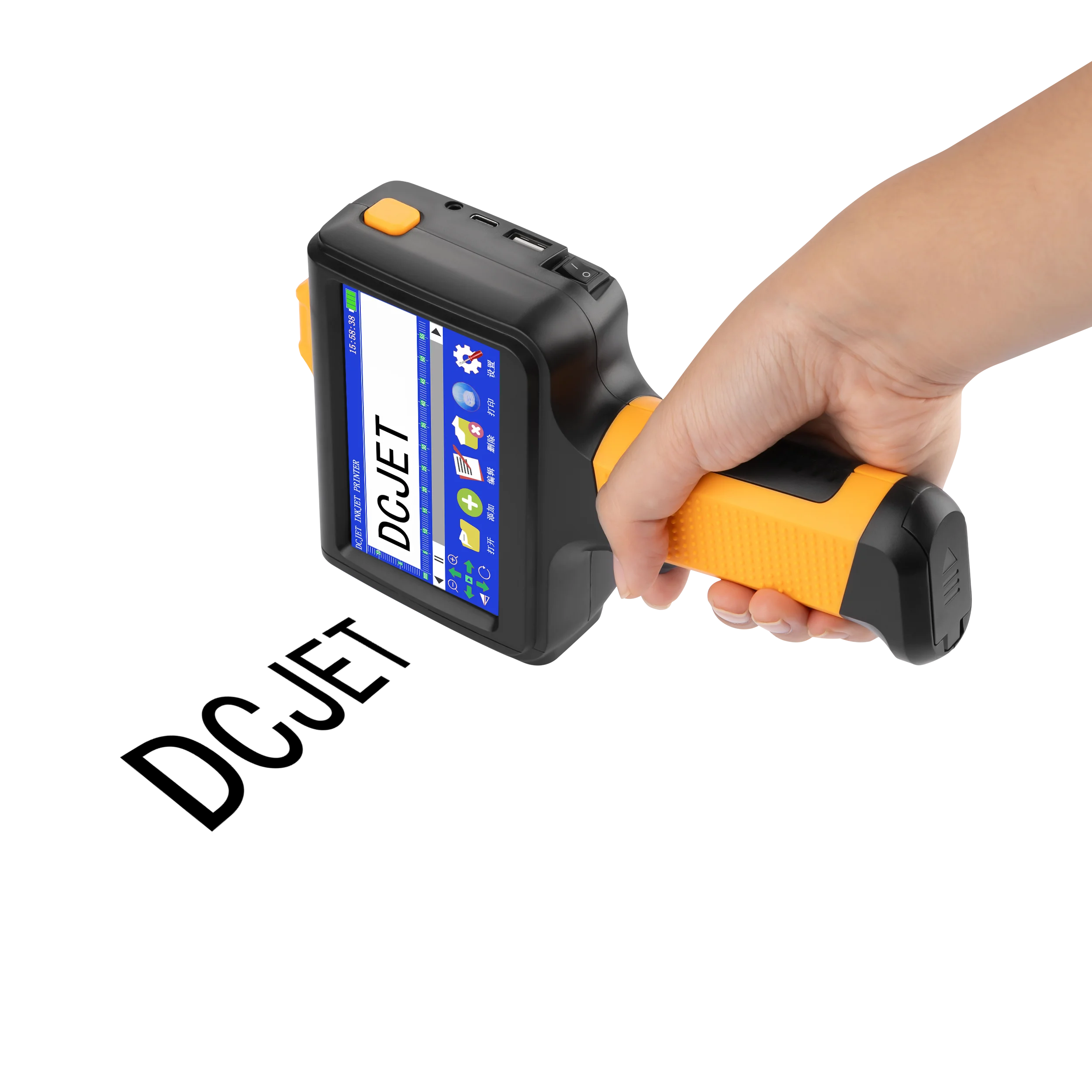 Glass Bottle Plastic Paper Electric Cartons Service Digital coding Machine Touch Handheld inkjet printer