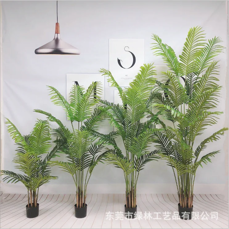 Artificial tree Areca palm,chrysalidocarpus lutescens for hotel home decoration