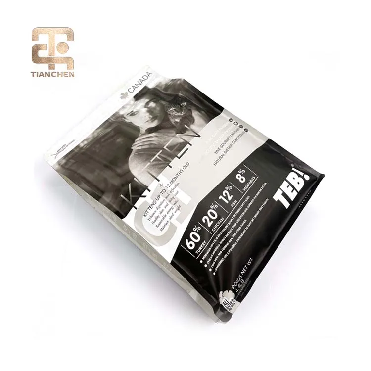 Custom 135 Degrees Celsius Retort Sterilization Cat Snacks Treats Packaging Cooking Bag Small Microwavable Pouches