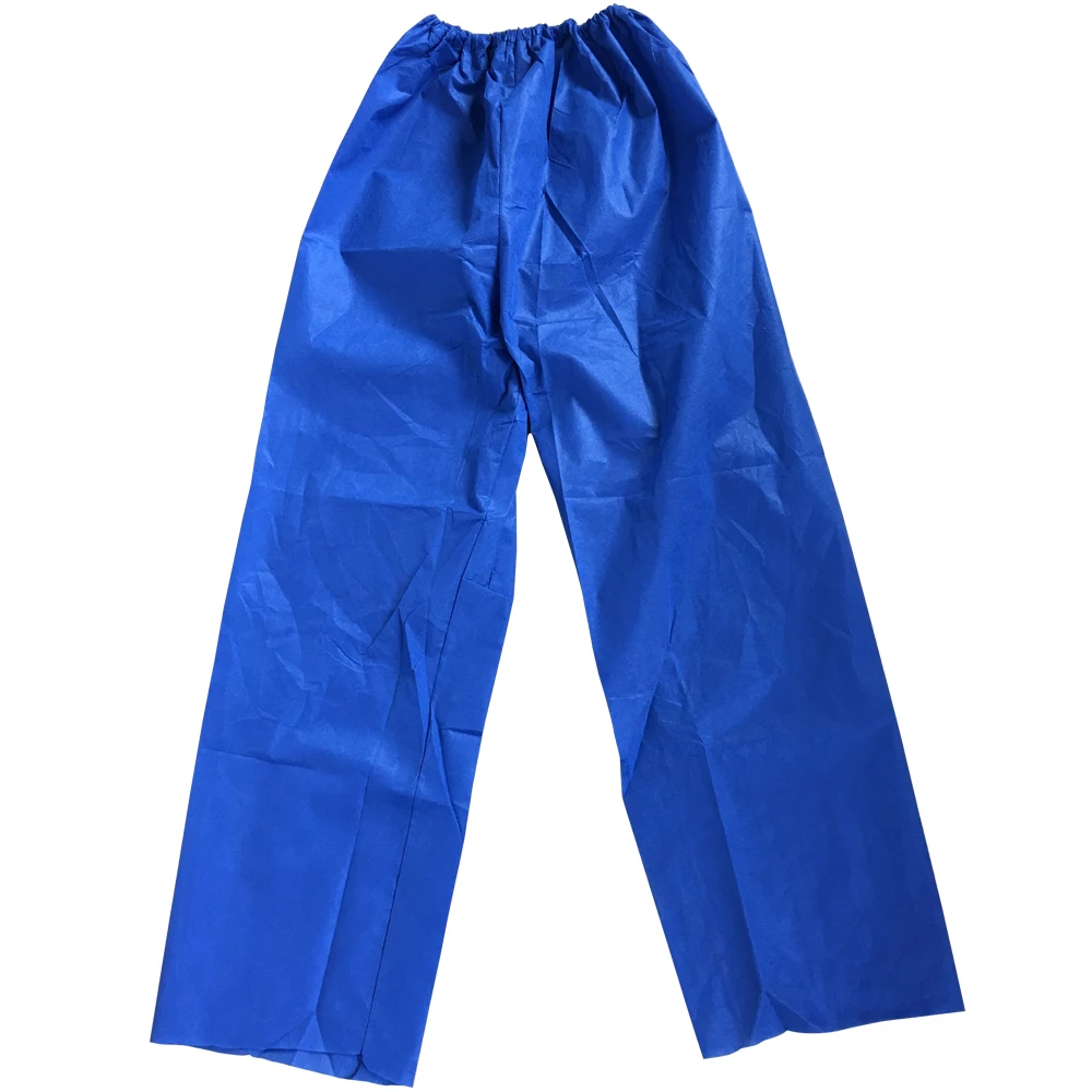 Special for European Market Sms45gsm Disposable Pajamas Blue Scrub Suit Disposable Medical Doctor Uniform Woven Surgical Uniform