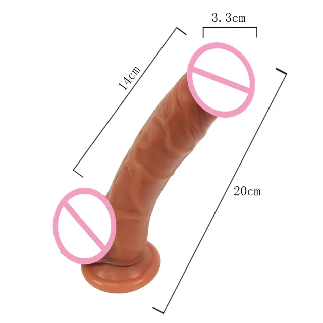 Silicone Dildo with Ball for Women Female Vaginal Masturbation Realistic Dildo for Male Anal Play Flexible Real Sex Toys Women