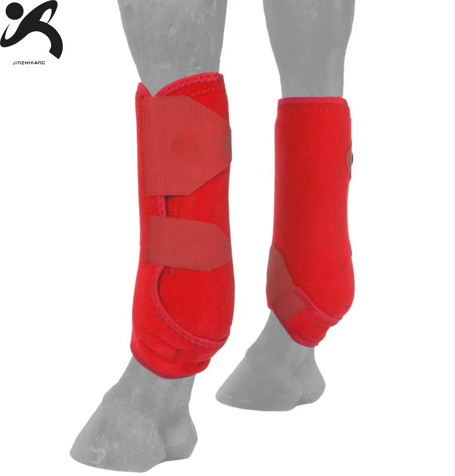 Wholesale high quality black red Horse Leg Protect tendon Neoprene Horse Boots