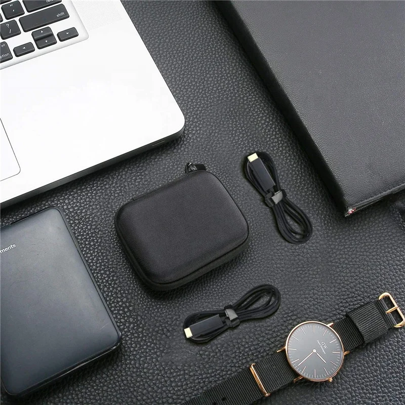 Custom Portable Hard Eva Travel Carrying Case for Samsung T7 500GB 1TB 2TB SSD USB 3.0 External Solid State Drives