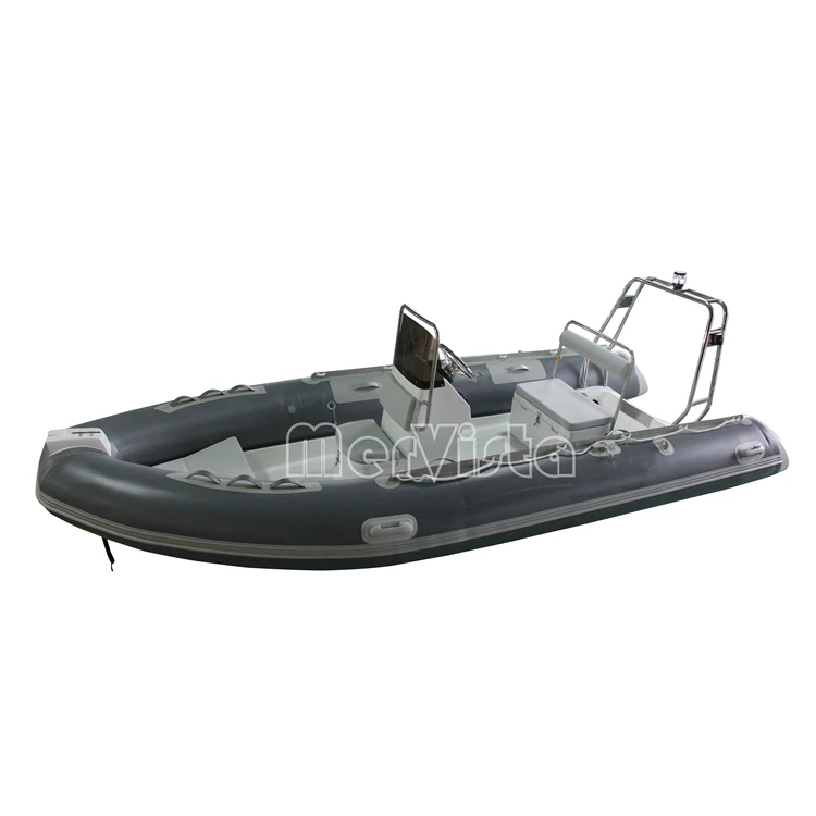 CE 17ft RIB520 Hypalon RIB Sailing High Speed Inflatable Boat With roll bar