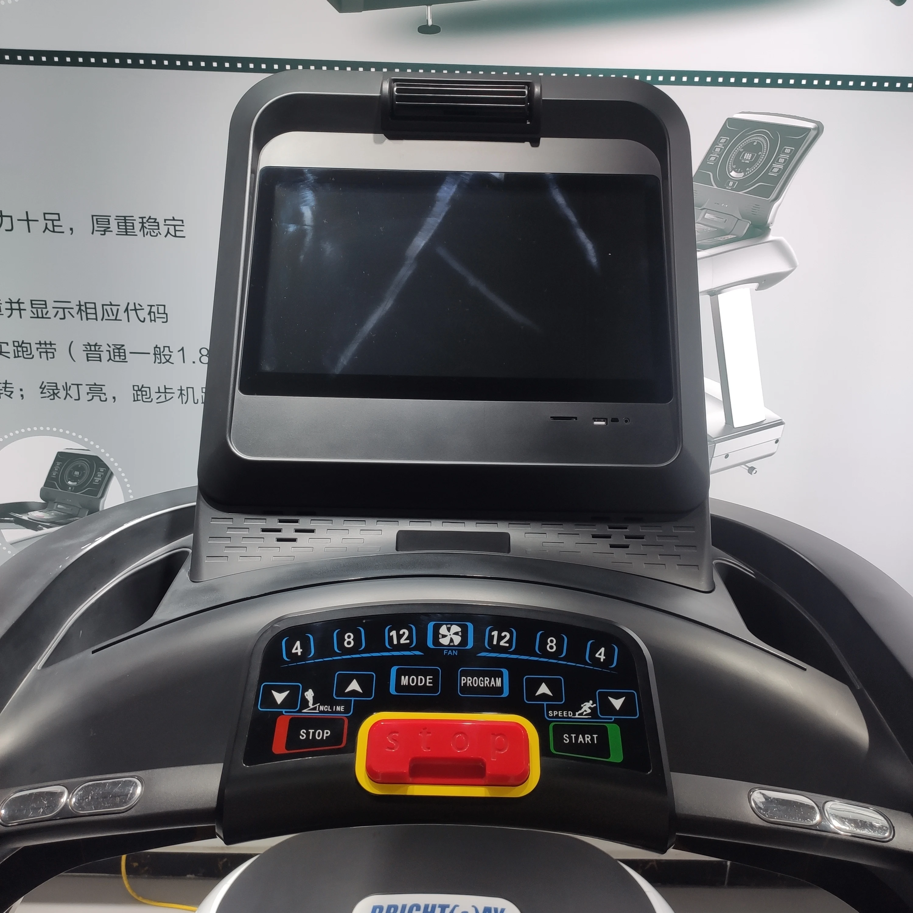 Gym Fitness Exercise Heart Rate Treadmill Commercial Home Use Running Machine Heart Rate Electric Treadmill