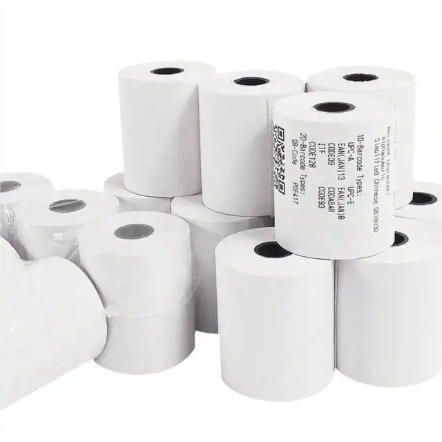 Thermal Printer Roll 80x80 57x40mm 80mm Thermal POS Cash Register Receipt Paper Roll