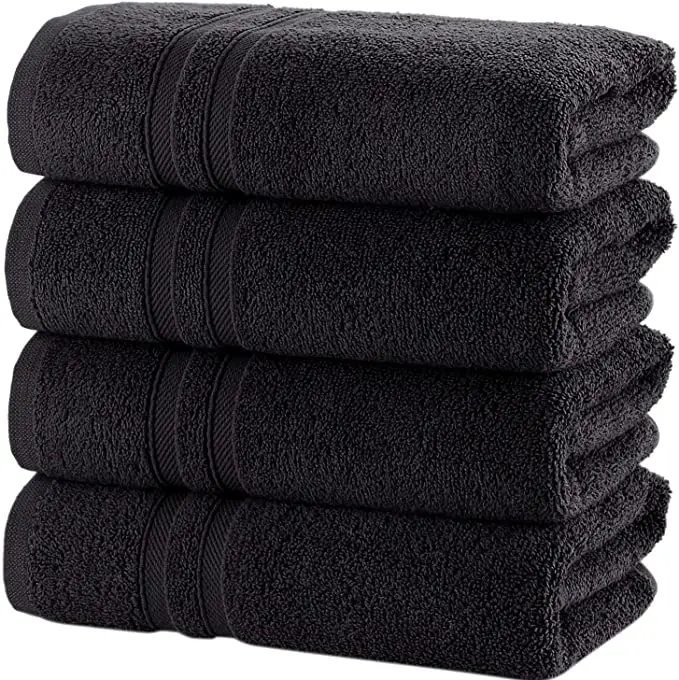 4 шт. в упаковке хлопковые полотенца для рук премиум качества мягкие и впитывающие ванной