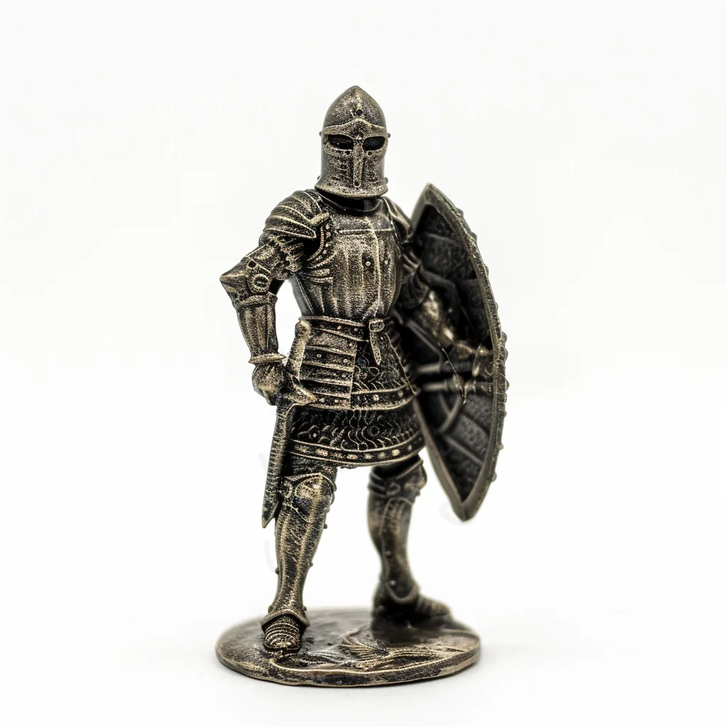 Manufacturer Antique Custom Made Metal 3D Zin Miniature Solider ActionMetal Soldier Figurine Sculpture