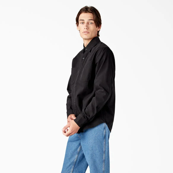 Custom Men Classic Plaid Shirt Brushed Button Down Two Pocket Shirts Design Under Cuffs Collar Long Sleeve Casual Flannel Shirt