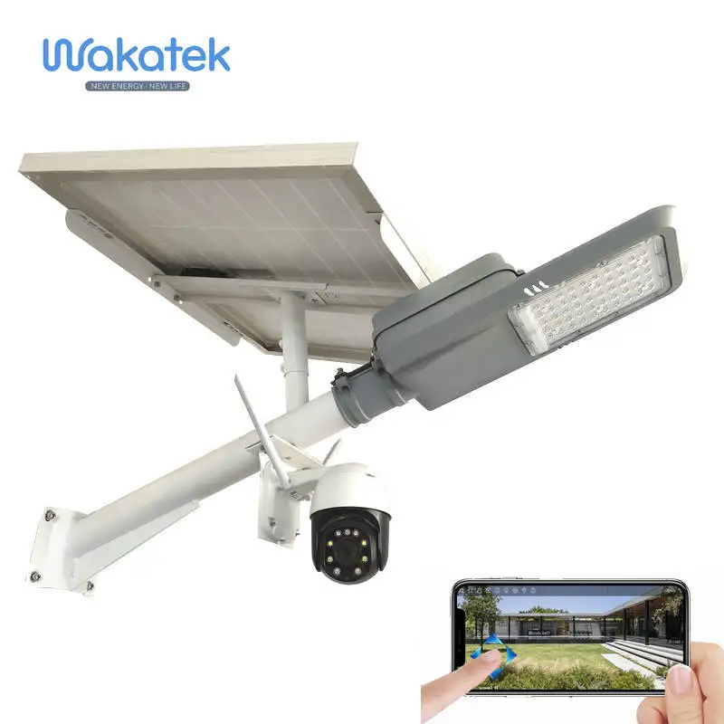 Лидер продаж новинка от WAKATEK 200 Вт все в одном трендовые товары светодиодная наружная камера видеонаблюдения уличное