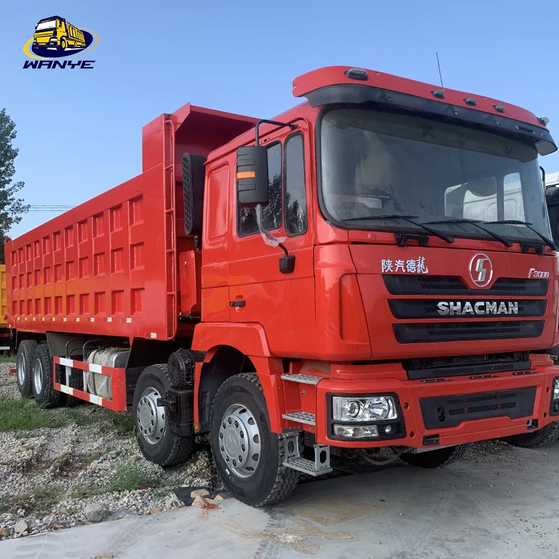 High quality used Shacman F3000 X3000 M3000 Dump Truck 8x4 12 wheels Tipper Truck