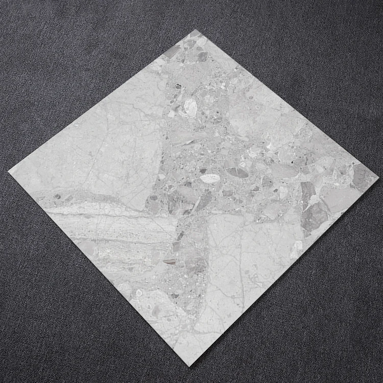 600*600 Full Body Non Slip Grey Porcelain Floor Rustic Concrete Paving Outdoor Tiles For Garden