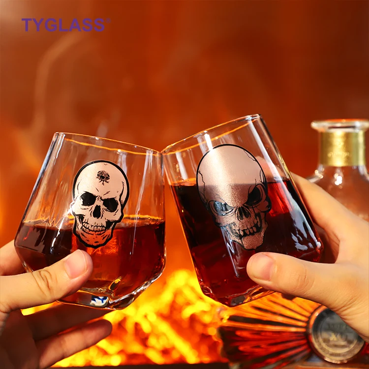 Factory Price Wholesale Custom Halloween Luminous Coffee Cups Halloween Vampires Cup For Party Supplies