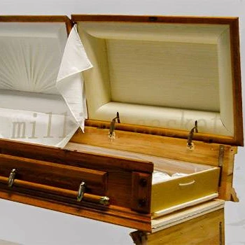 rental casket funeral home hot sale NO 1   funeral supplier million casket make USA standard rental casket wholesale cheap