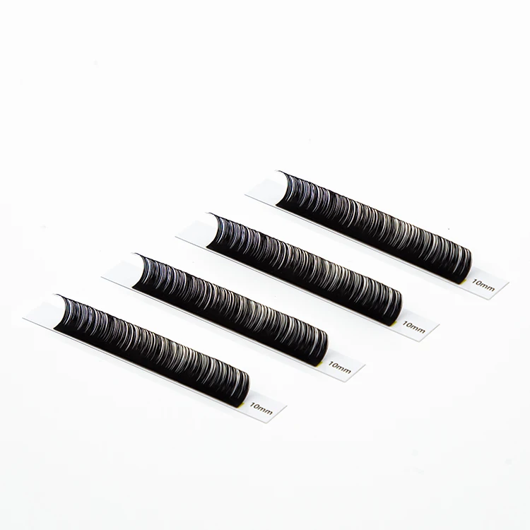 High quality eyelash extensions 0.07 d curl 19mm long length las extension supplies private label pestanas