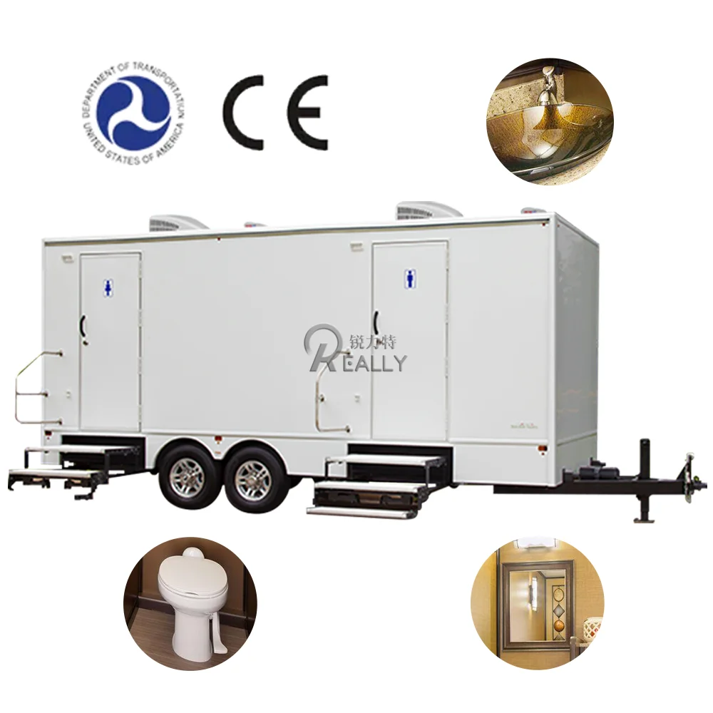 Country Outdoor Mobile Toilets And Bathroom Trailer Portable Bathroom Toilet Portable Wc Event