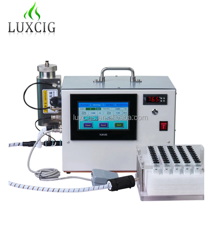 Portable Handheld High Accuracy High Efficiency  .5ml 1ml 2ml Thick Oil Cart Filling Machine Heat Up for Wax Concentrate Oil