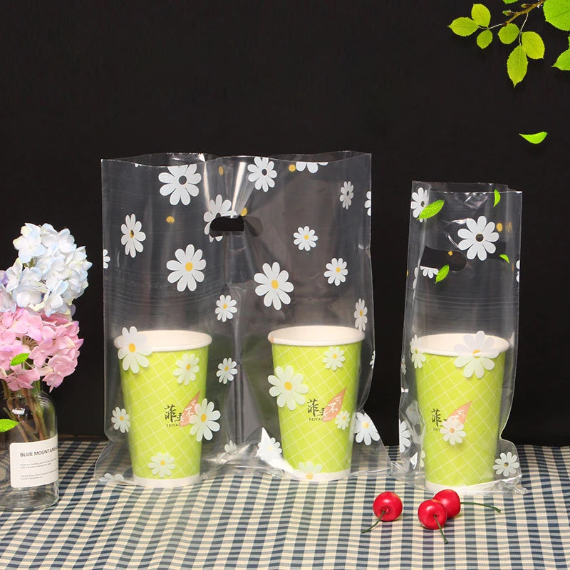 transparent plastic bag packaging