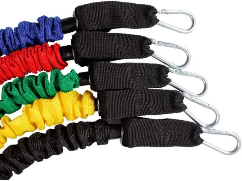 Fitness Yoga Equipment Set Rubber Latex Resistance Bands Exercise Elastic Pull String Pull Rope