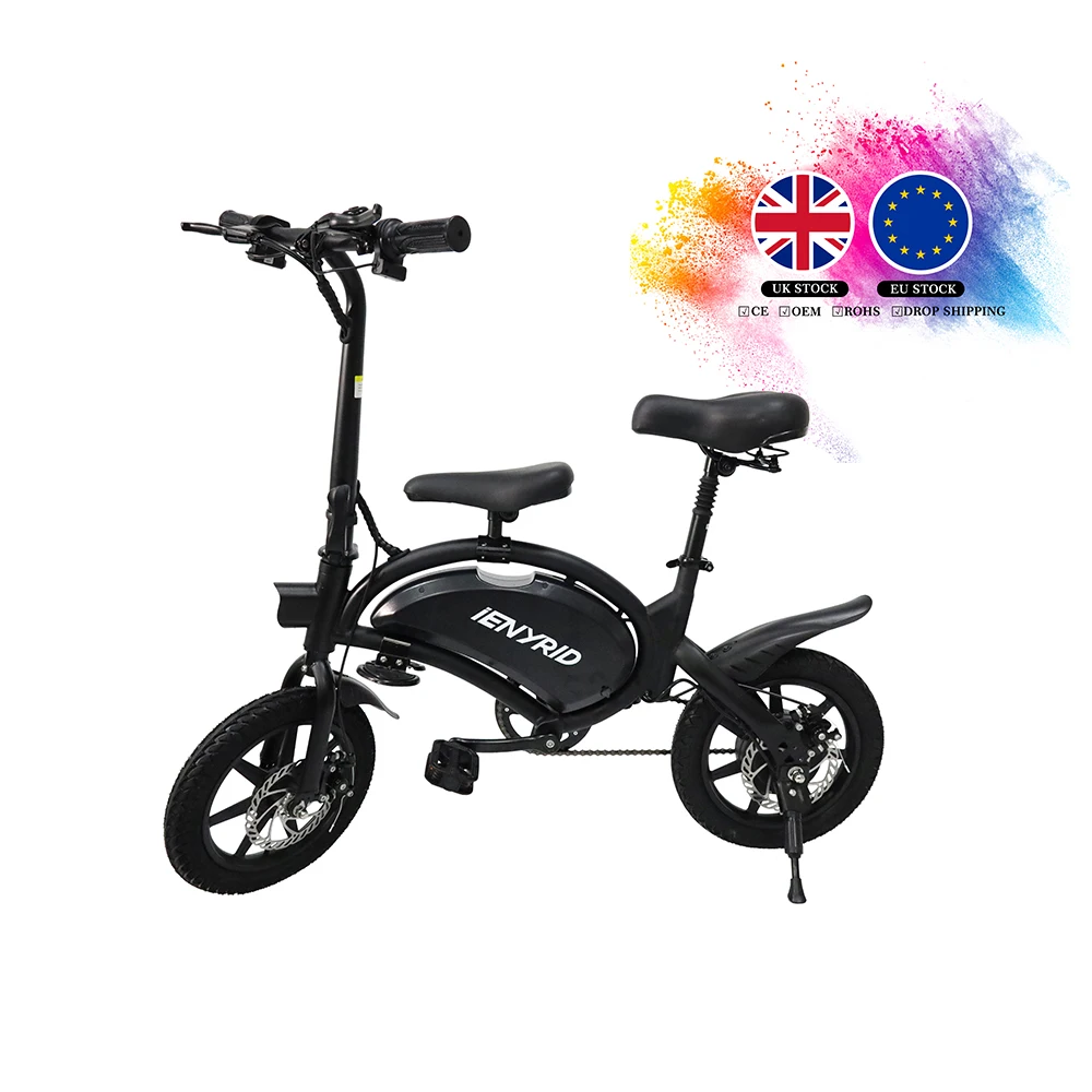 (EU UK Warehouse) electric bicycle original quality iENYRID Kirin B2 48v 400w 35km/h foldable mobility bike for adult