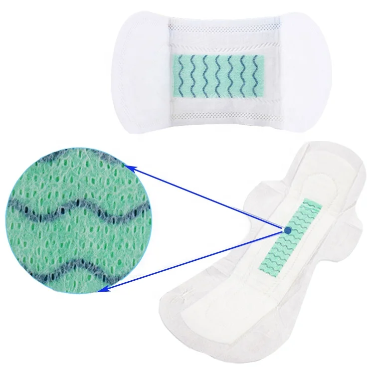 Ультратонкая анионная гигиеническая салфетка из абсорбирующей смолы, размер 330 мм, с отрицательными ионами на частной этикетке