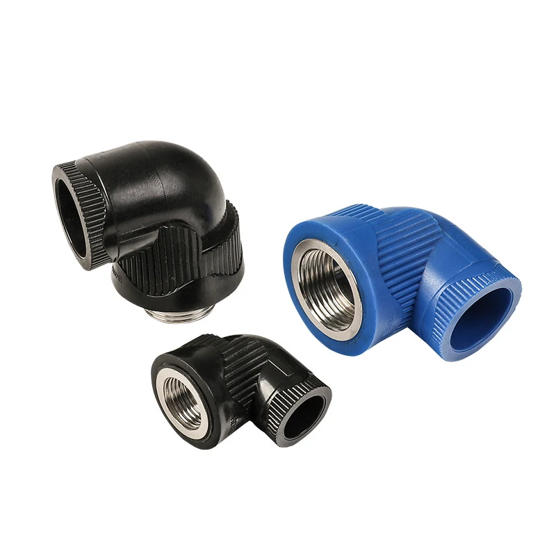 Competitive Price Hdpe Pipe Fittings Pe100 Water Pipe Fittings Plastic Male/ Female Elbow For Plumbing System