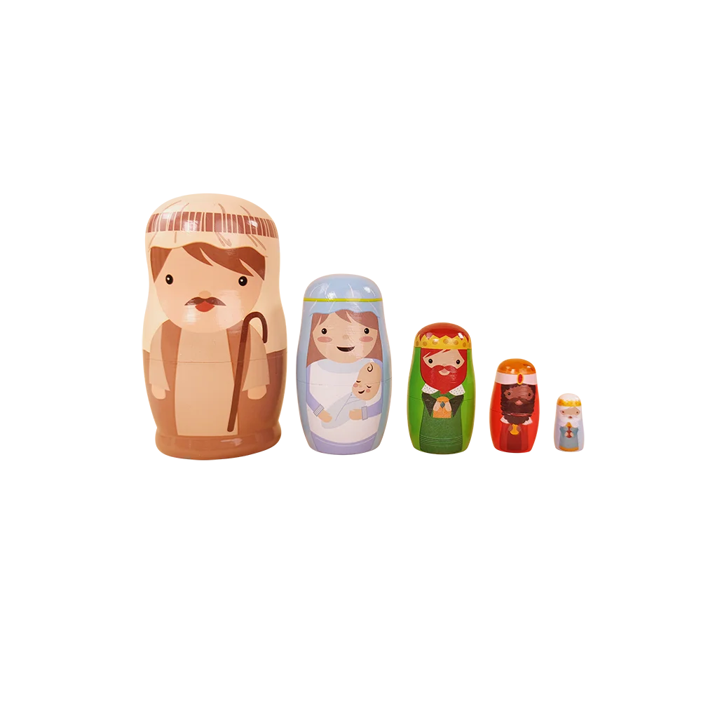 new custom Russian doll matryoshka Promotion gif toy Traditional Hand Painted russian matryoshka dolls