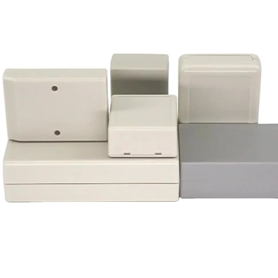 Custom ABS Plastic Injection Molding Junction Box Outlet Box, Custom Plastic Electronic Enclosure