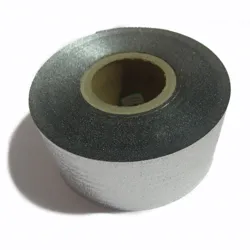 Embossed sliver Plastic PVC Film Roll For Stationery for tinsel Christmas garland