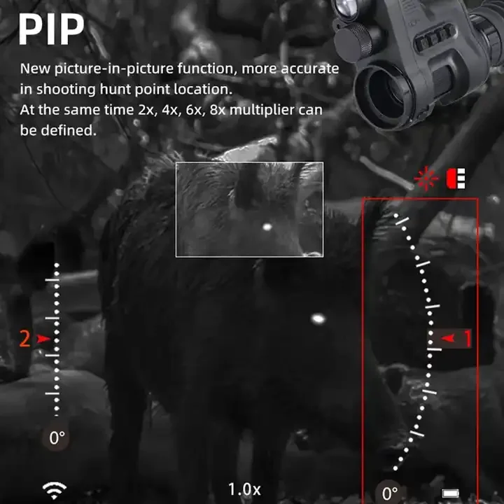 LASERSHOT NV710S Thermal Scope Night Vision Hunting Infrared Night Vision Thermal Scope for Hunting
