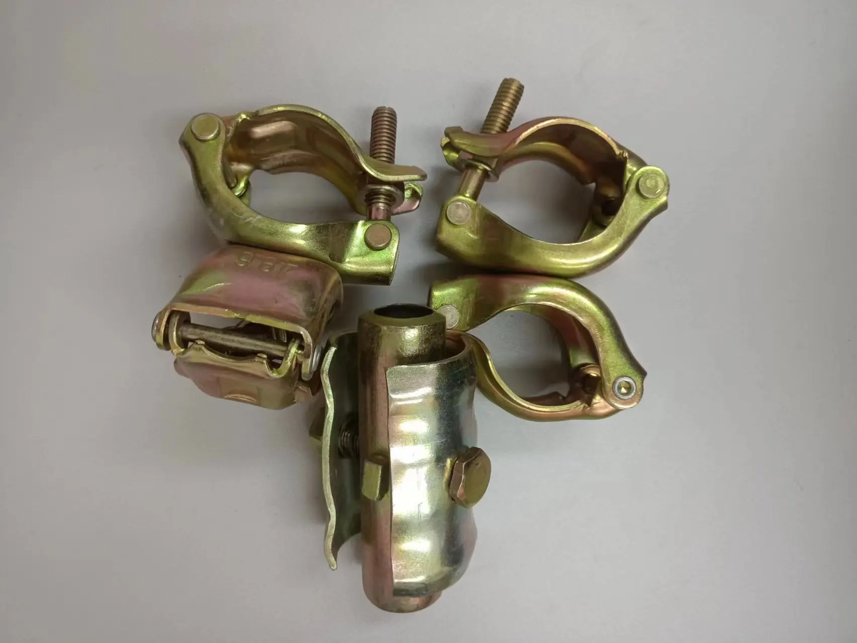 ZYTJ Low Price Electro galvanized EN74/BS1139 Scaffolding Joint Coupler Scaffolding Gi Pipe 48.3mm*48.3mm for Pipe scaffolding