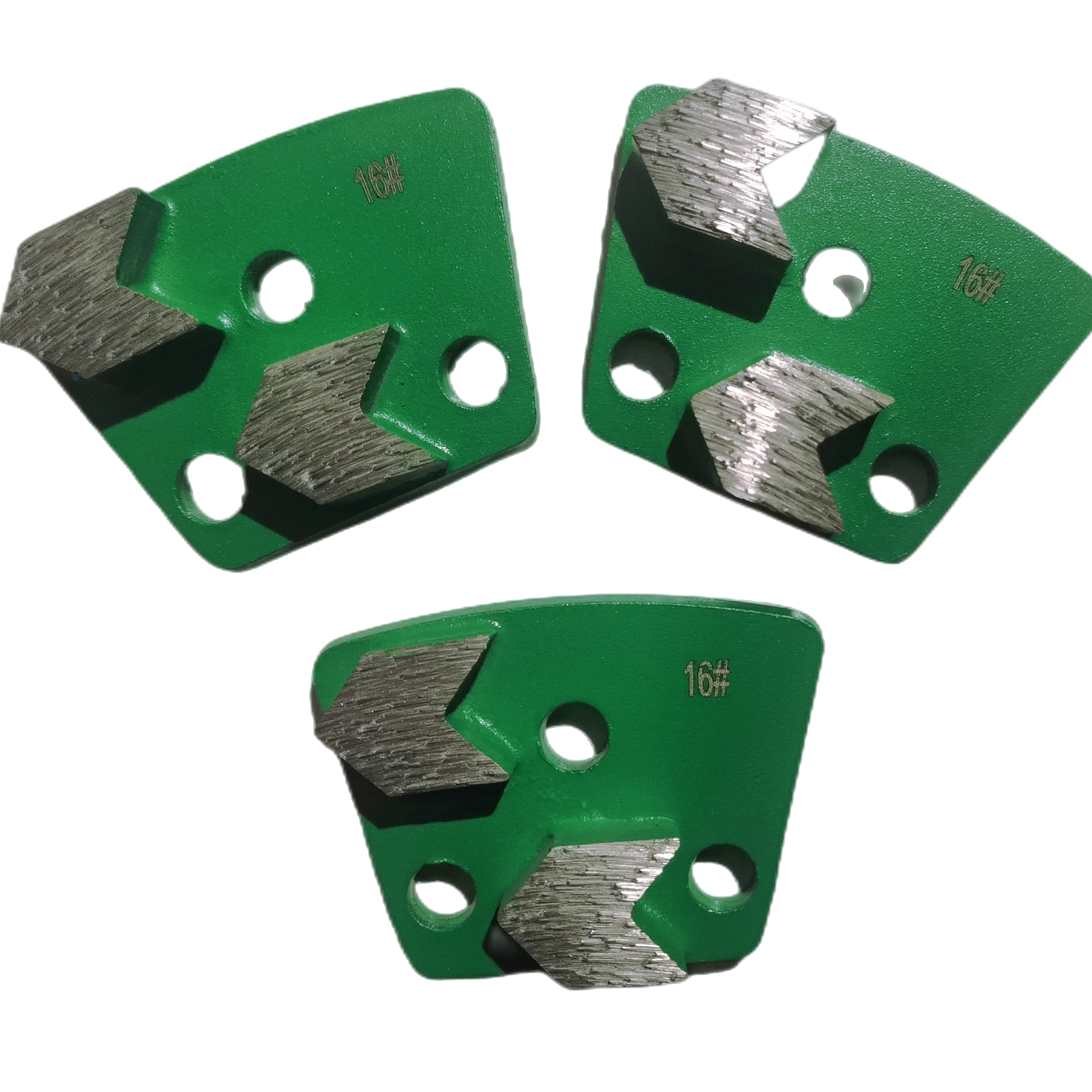 Diamond grinding shoes grinding pads trapezoid segment block abrasive tool concrete floor for floor grinder