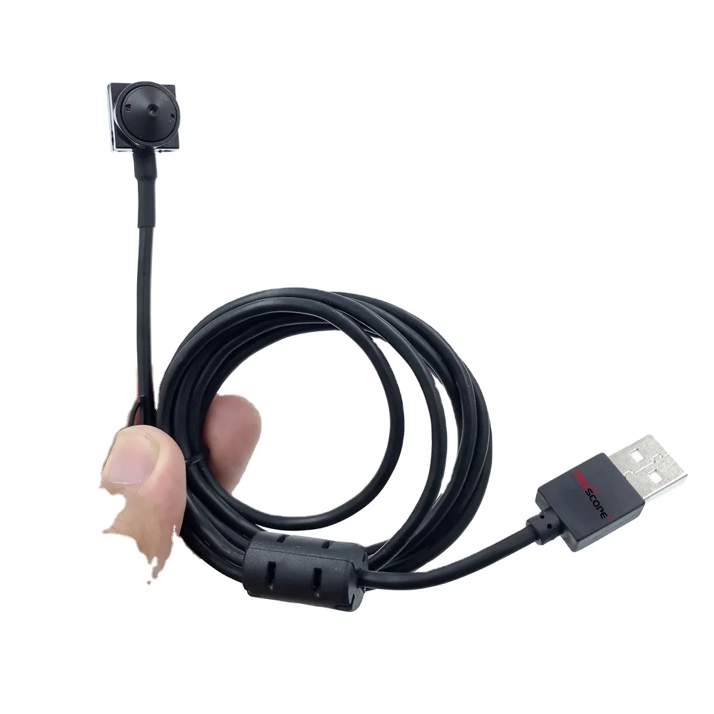 2.0MP Low illumination 0.1Lux 15*15mm 3.7mm Pinhole Lens Ultra-small size Rolling Shutter Color USB Camera