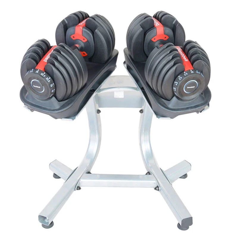 24KGS/52LBS 40KGS/88LBS dumbbel set and rack gym dumbell set with rack