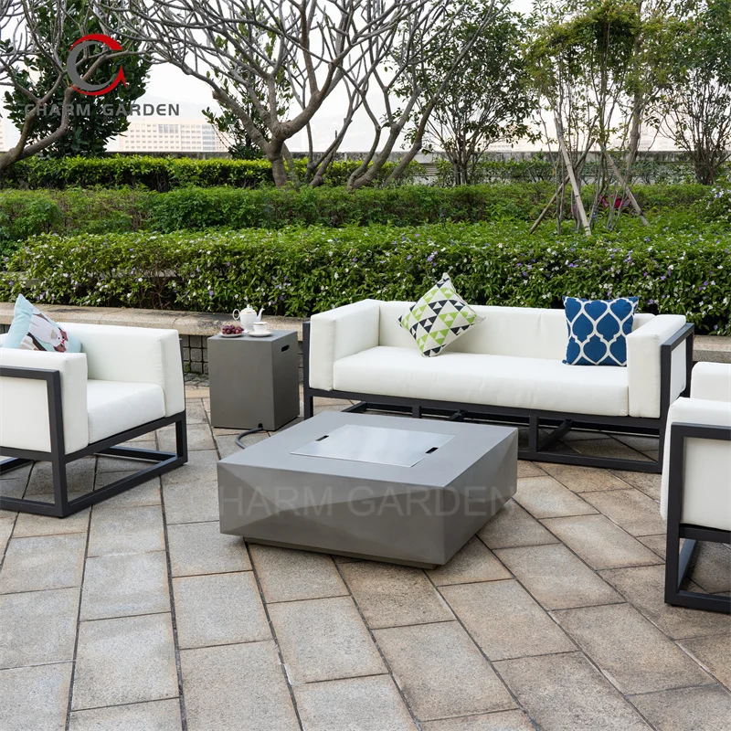 Outdoor Modern Heater Square Shape Fire Pit CZYG093