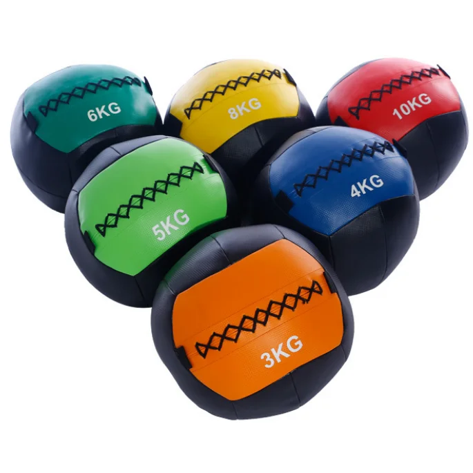 ПВХ кожаный мягкий медицинский настенный мяч для тренировки