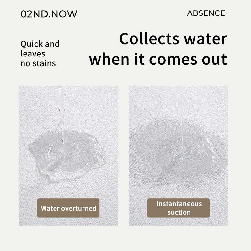 Linen Water oil absorbable quick drying leave-in washable Wear resistance Cushioned non slip Non-Slip Kitchen standing mat