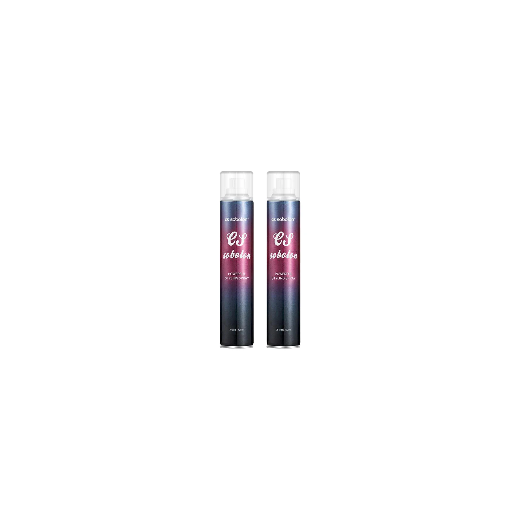 Own Brand Hair Styling Spray Aerosol 24 Hours Control Strong Hold Dry Hair Spray