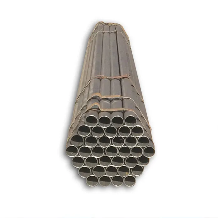 ASTM A36 API 5L Black Steel Pipe ERW SSAW Welded Spiral Carbon Steel Pipe Used for Gas and Oil Pipeline