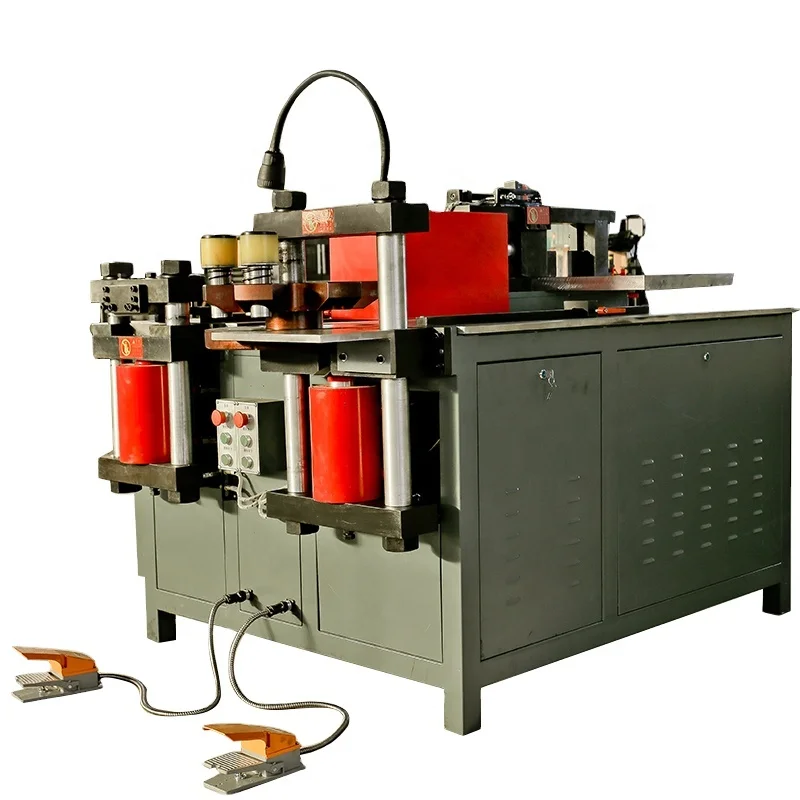 Wholesale High Quality 3 Motors 500kn 16mm Thickness Hydraulic Copper Bar Processing Machine For High And Low Voltage Switchgear